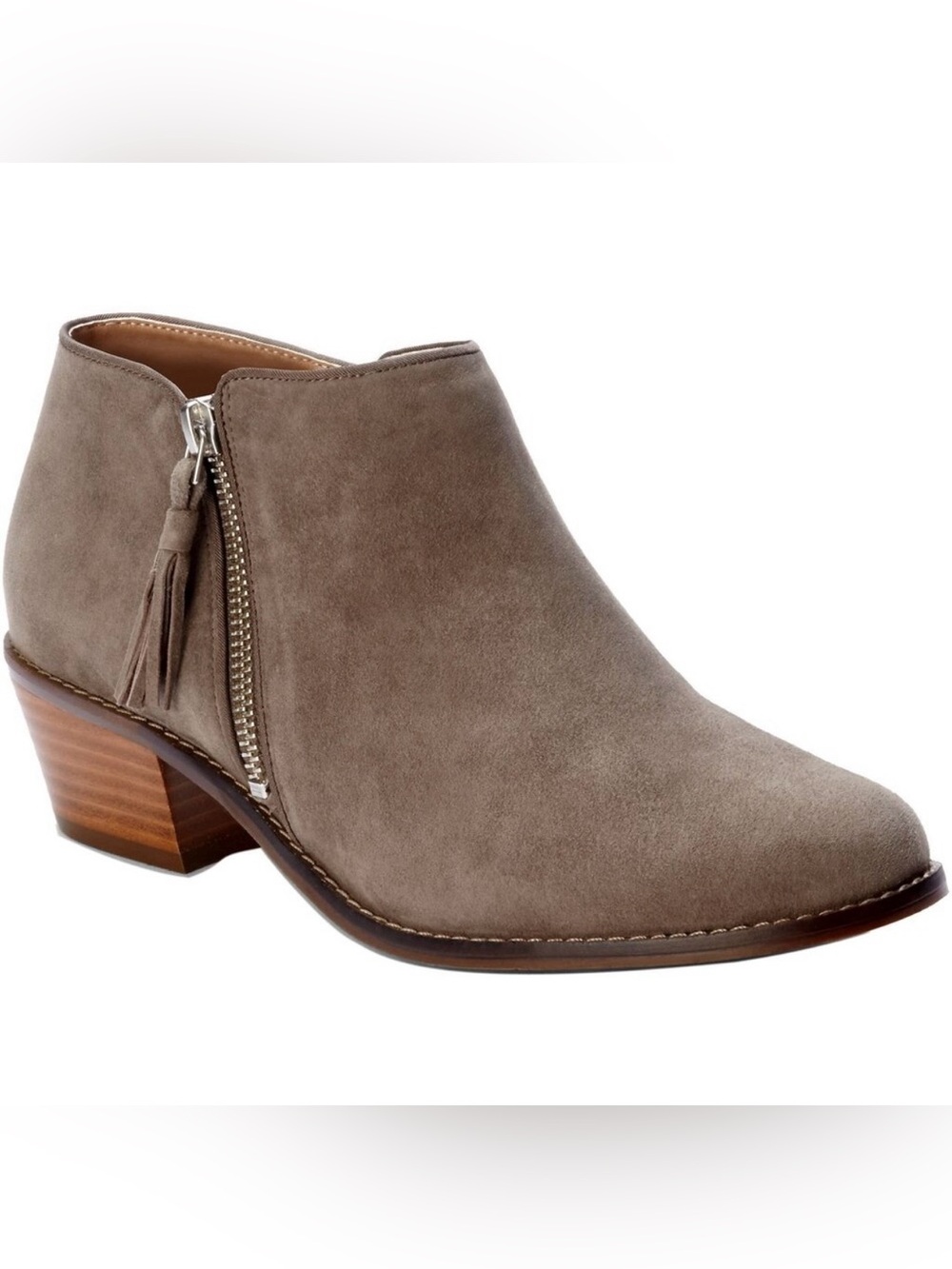 Vionic, Greige Booties, Women’s Size 8.5